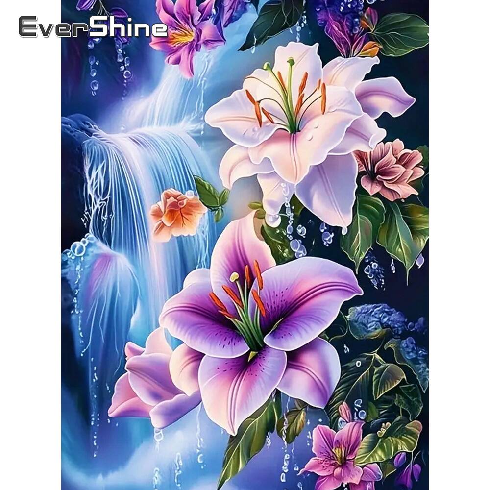 Photo Mosaic Print - Evershine-pintura de diamante, corazón de amor,