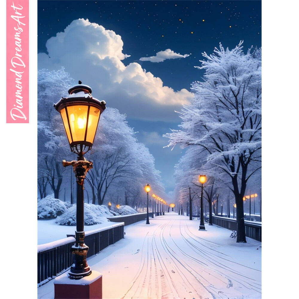 Photo Mosaic Print - Pintura de Diamantes 5D DIY, Paisaje