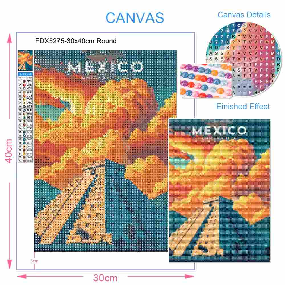 Kits de pintura de diamantes d - Photo Mosaic Print reseña y precio