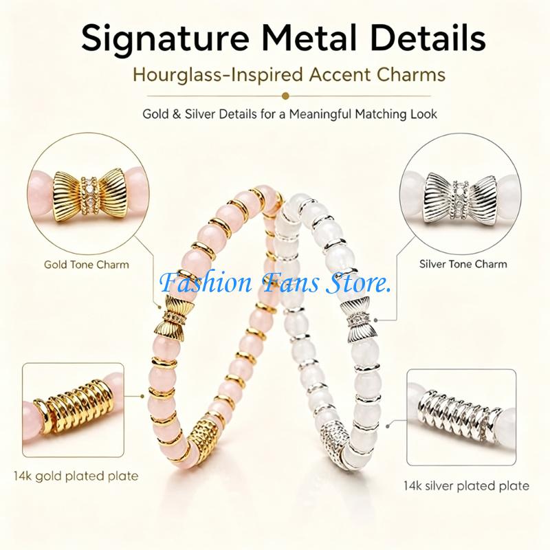 Conjunto pulsera cuentas redon - Coordinates Bracelet reseña y precio