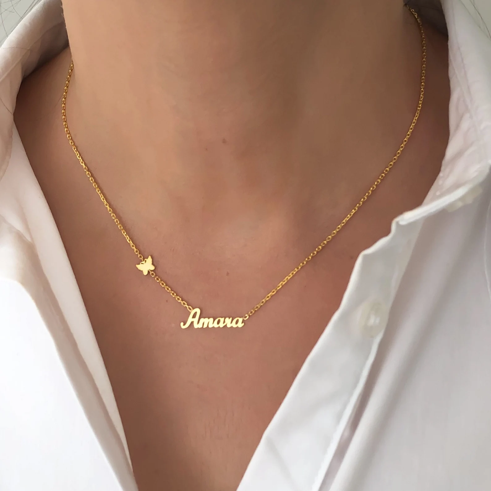 Collares personalizados con fo - Birth Flower Necklace reseña y precio