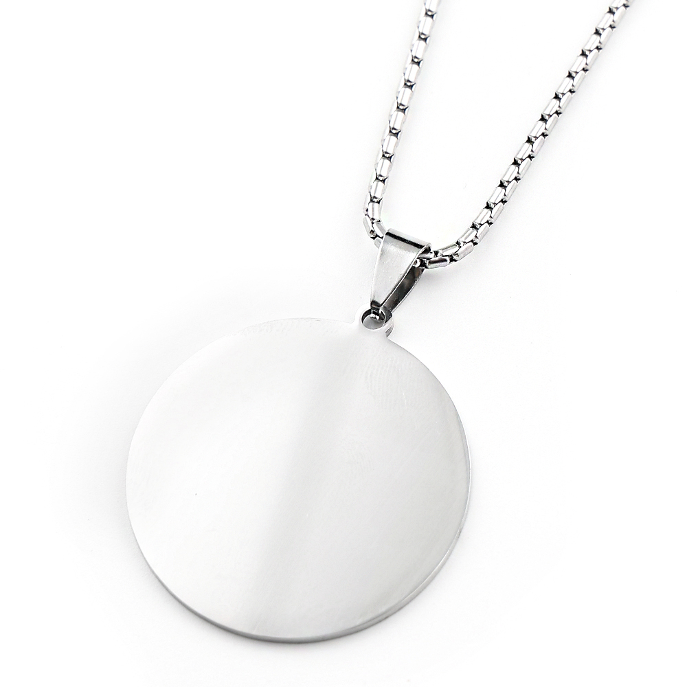 Collar con colgante de acero i - Birth Flower Necklace reseña y precio