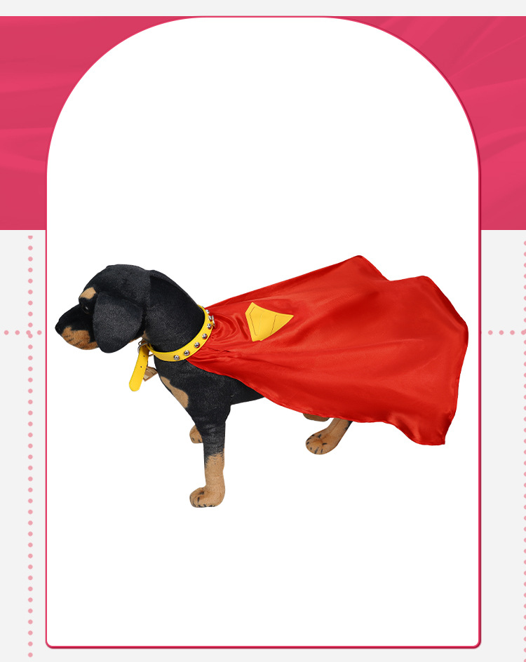 Capa de Cosplay Roja de Krypto - Pet Portrait Custom reseña y precio