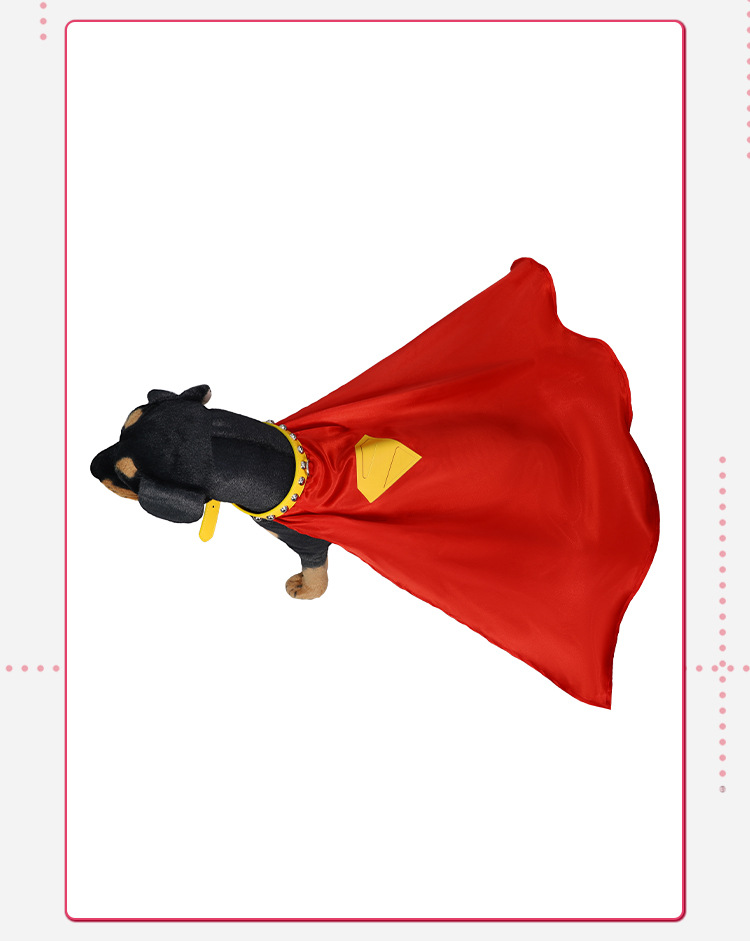 Capa de Cosplay Roja de Krypto - Pet Portrait Custom reseña y precio